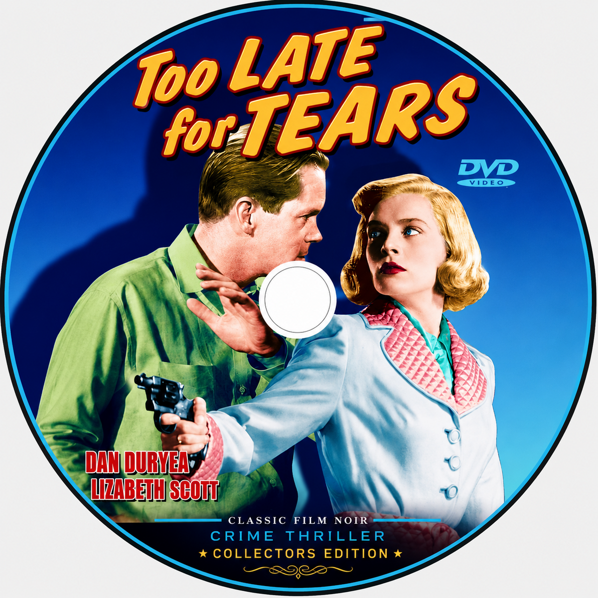 Too Late for Tears 1949 classic film noir DVD from PastTimeTV