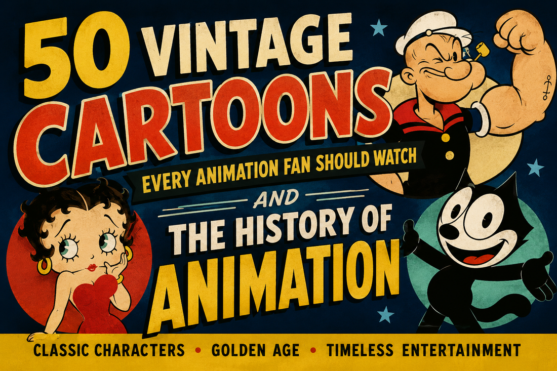 50 Vintage Cartoons Every Animation Fan Should Watch (And the Amazing History Behind Them!)