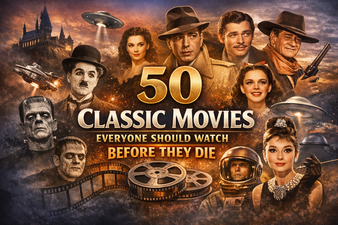 50 Classic Movies Everyone Should Watch at Least Once
