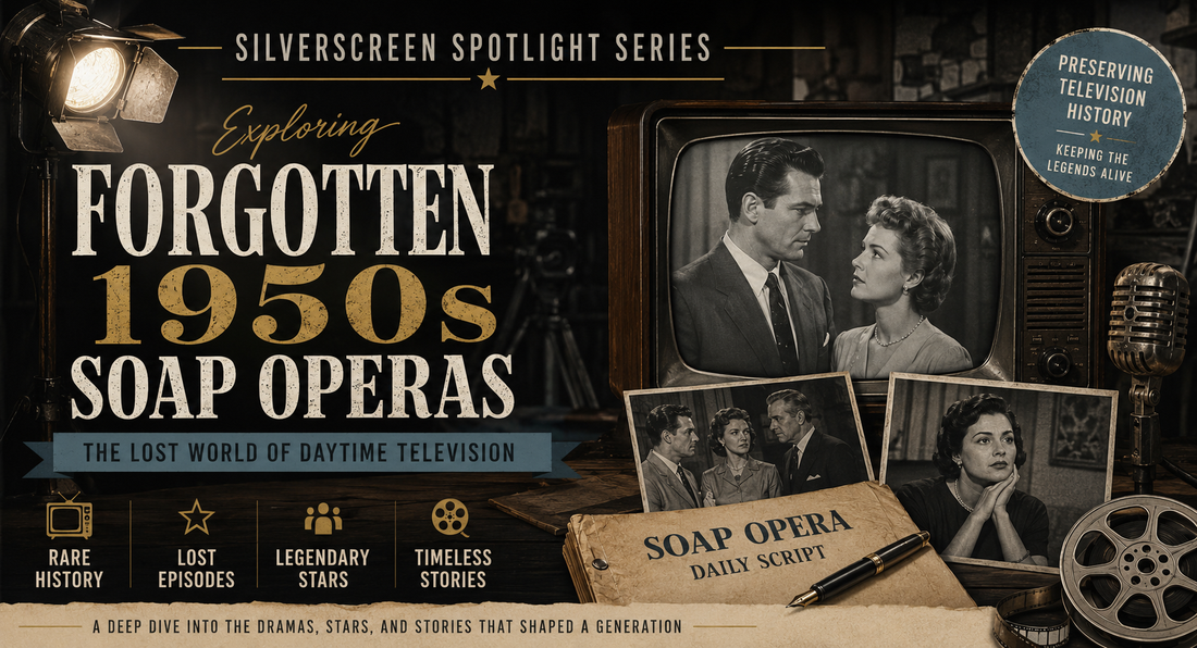SilverScreen Spotlight Series Forgotten 1950s Soap Operas The Lost World of Daytime Television