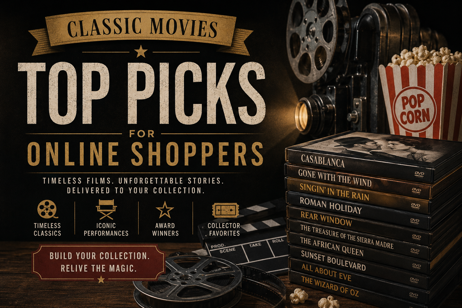 Classic Movies: Top Picks for Online Shoppers