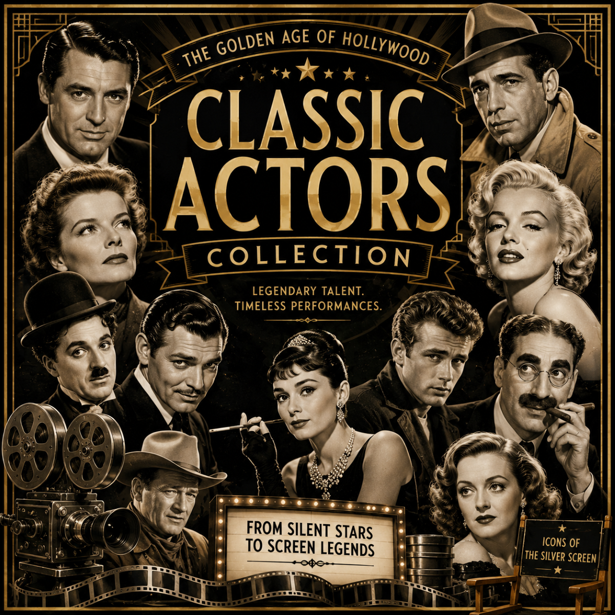 Classic Actors & Hollywood Stars