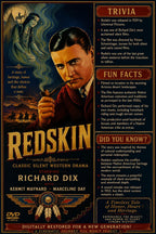 Redskin 1929 Classic Silent Western Drama DVD With Cover Art
