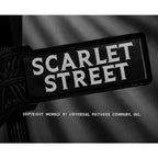 Scarlet Street 1945 Classic Film Noir Drama on DVD