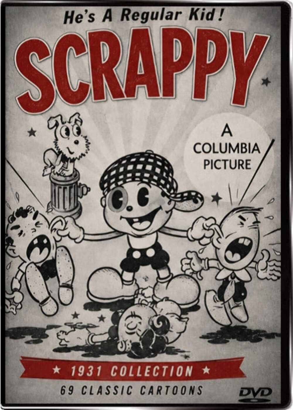 Scrappy 1931Classic Cartoon Collection DVD 68 Classic Animated Shorts