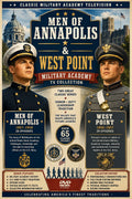 Public Domain Men of Annapolis & West Point TV Series Usb | Military Academy