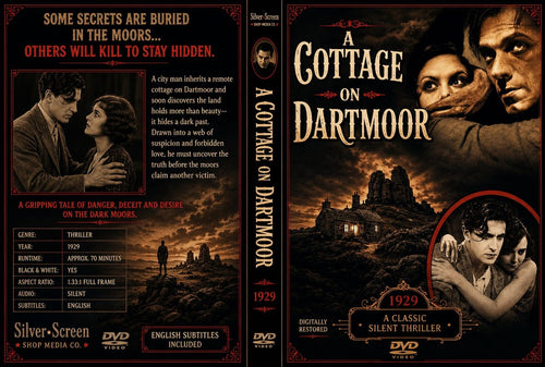 A Cottage on Dartmoor (1929) Rare Classic Silent Thriller DVD