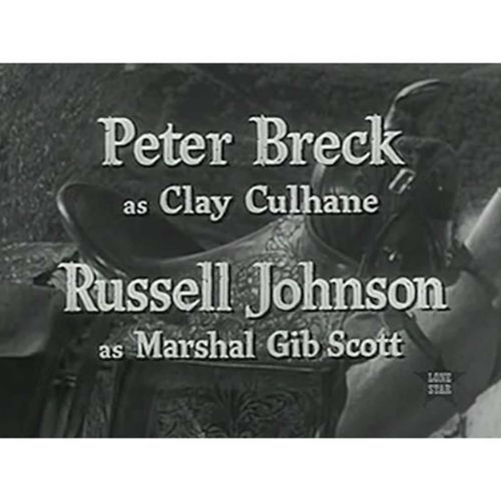 Black Saddle (1959)  Rare Classic TV Western Series  44 Episodes On DVD