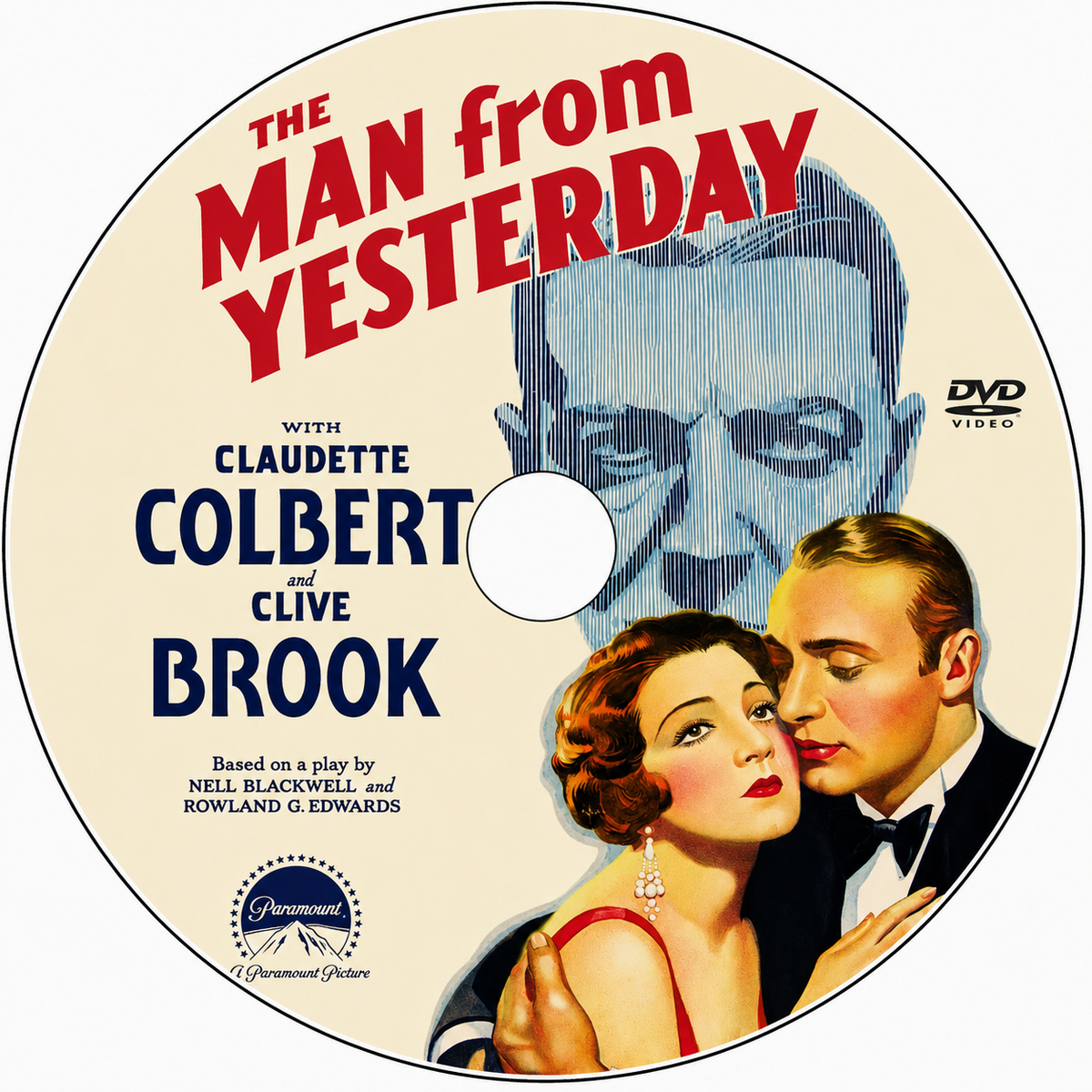 Man from Yesterday 1932 Pre Code Drama Romance DVD With Cover Art
