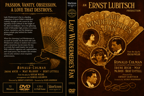 Lady Windermere's Fan (1925) Silent Comedy Drama DVD Collector Edition