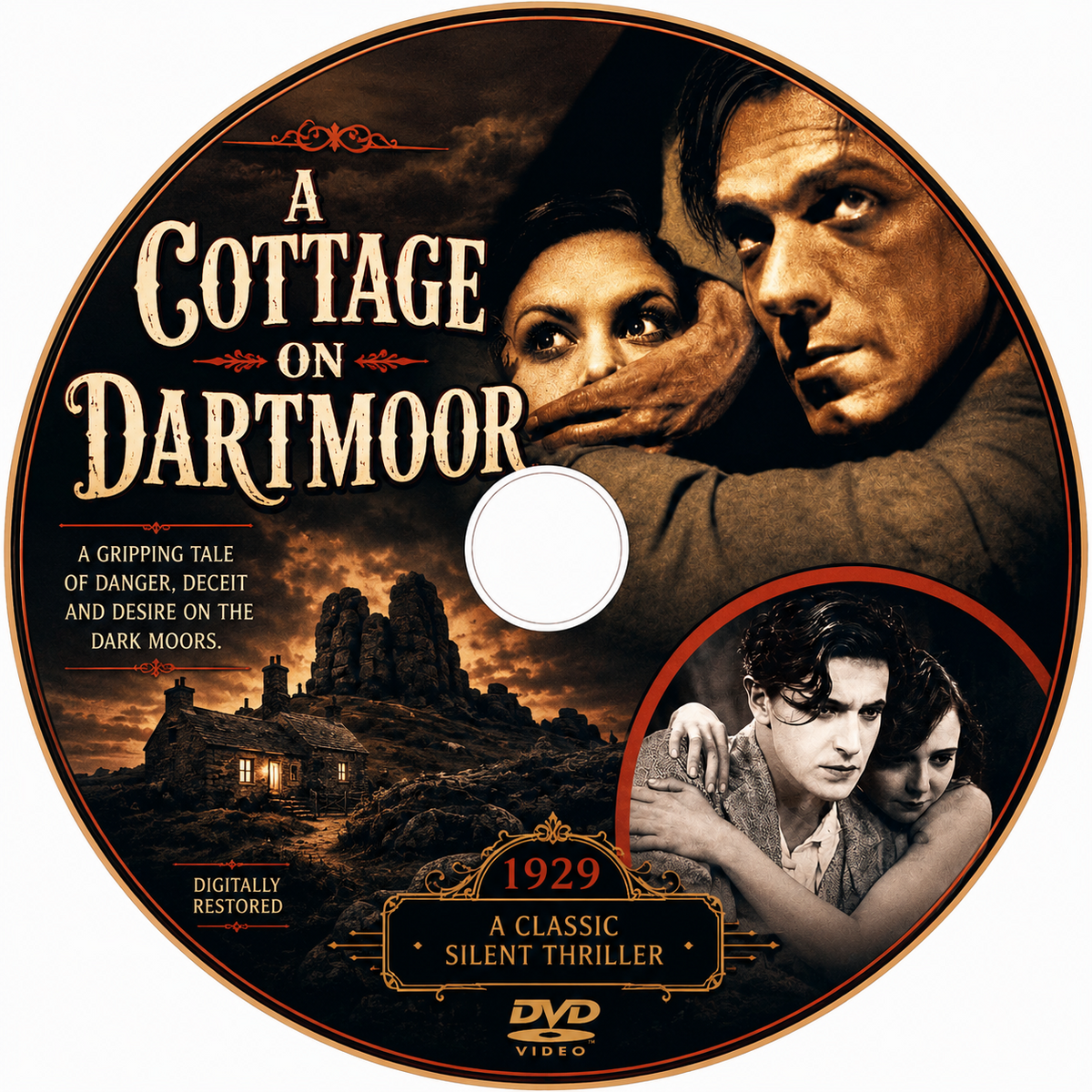 A Cottage on Dartmoor (1929) Silent Crime Thriller DVD Collector Edition