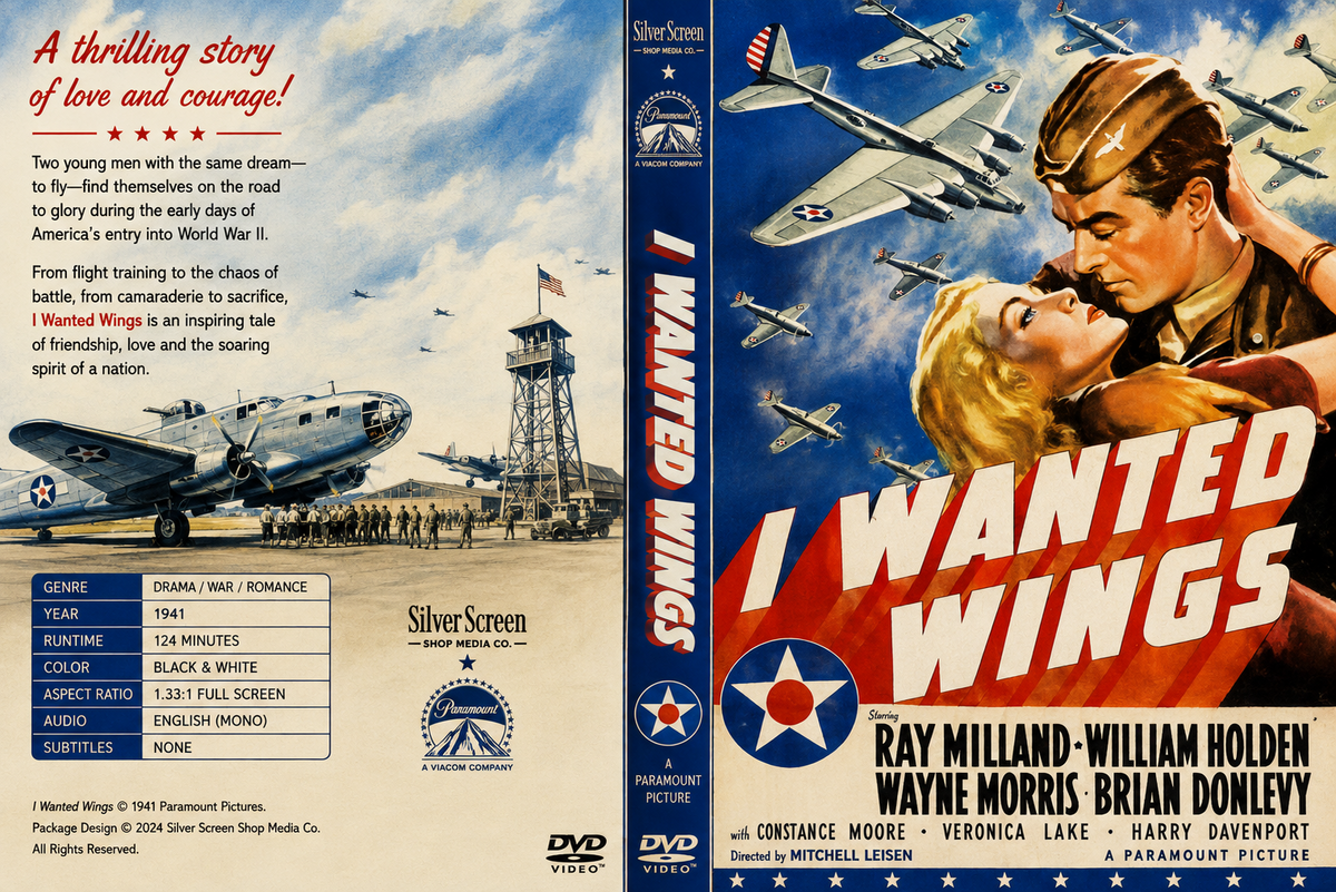 I Wanted Wings (1941) Veronica Lake War Drama DVD – Collector's Edition