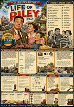 The Life of Riley (1948) Classic TV Series DVD – 26 Rare Episodes