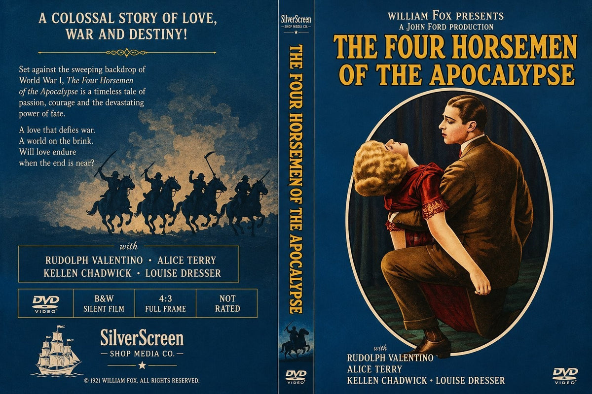 The Four Horsemen of the Apocalypse (1921) Silent Drama DVD Collector Edition