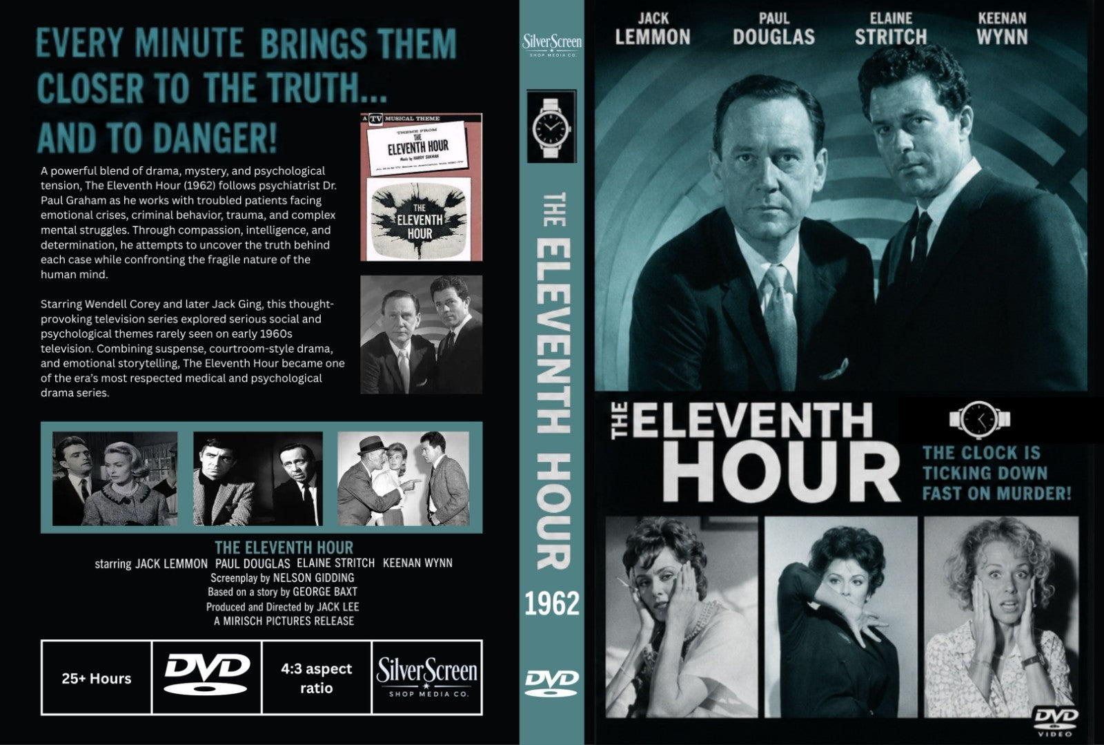 The Eleventh Hour (1962) Rare Classic Tv Collectors Ed. DVD 31 EPISODES