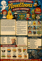 Noveltoons 1940s Classic Cartoons DVD 161 Episodes