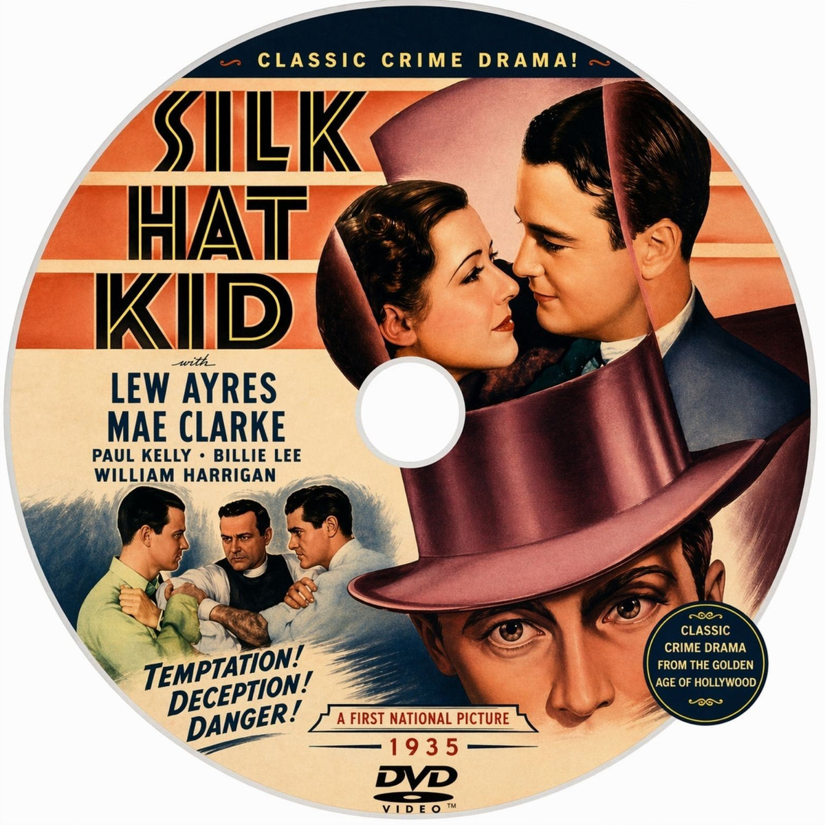 Silk Hat Kid (1935) Crime Drama DVD Collector Edition