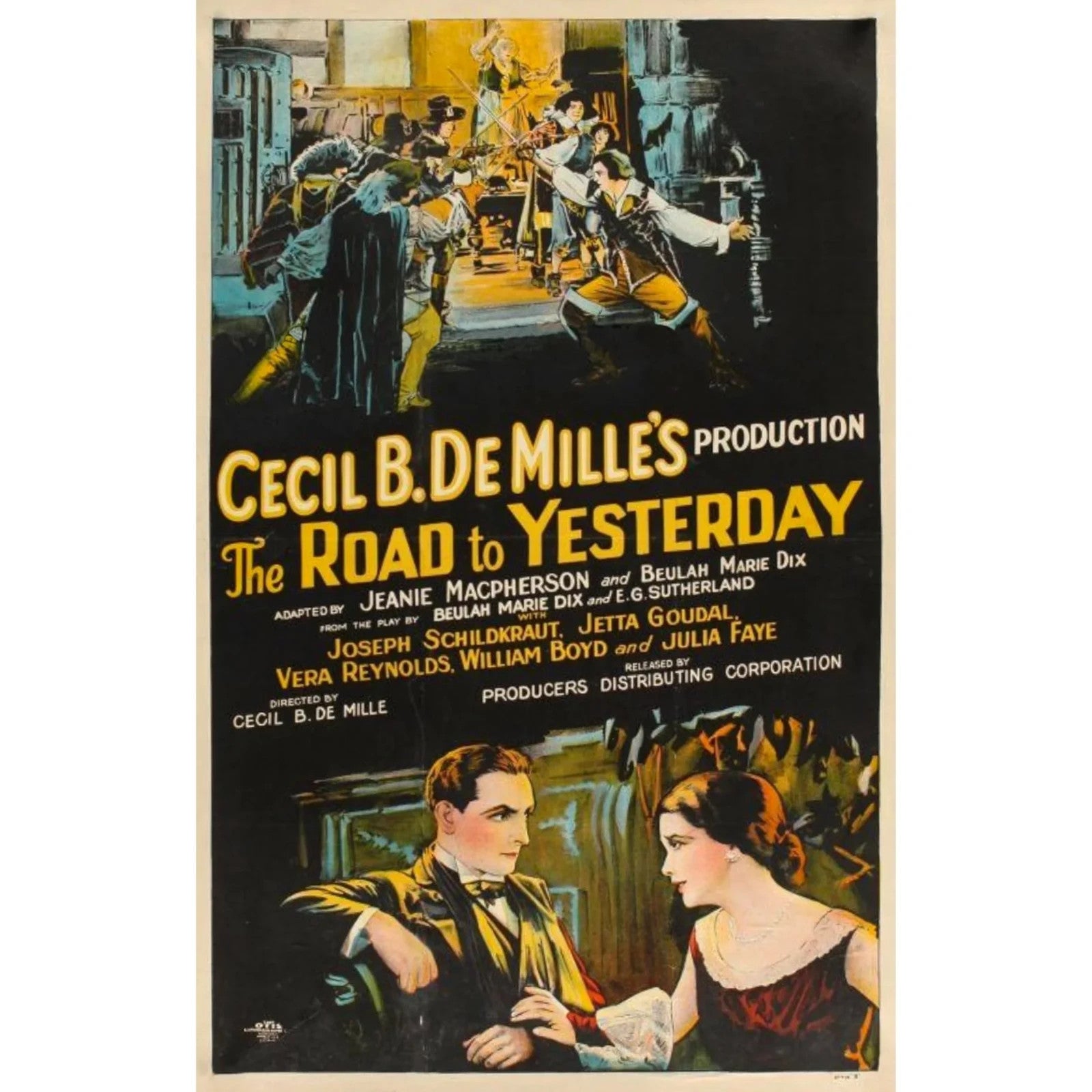 The Road to Yesterday (1925) Silent Romance DVD Collector Edition