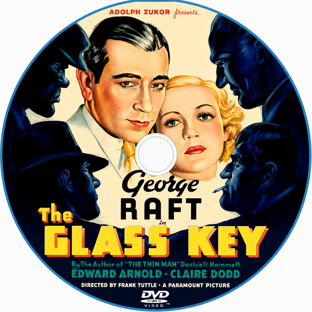 The Glass Key (1935) Film Noir Crime Mystery DVD Collector Edition