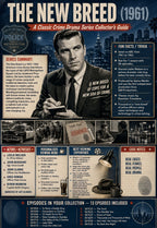 The New Breed (1961) Crime Drama TV DVD – 13 Episodes