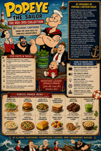 Popeye Classic Cartoons DVD 87 Theatrical Shorts 1930s 1940s Animation