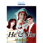 He & She 1967 TV Series DVD – 24 Episodes – Classic Comedy Richard Benjamin