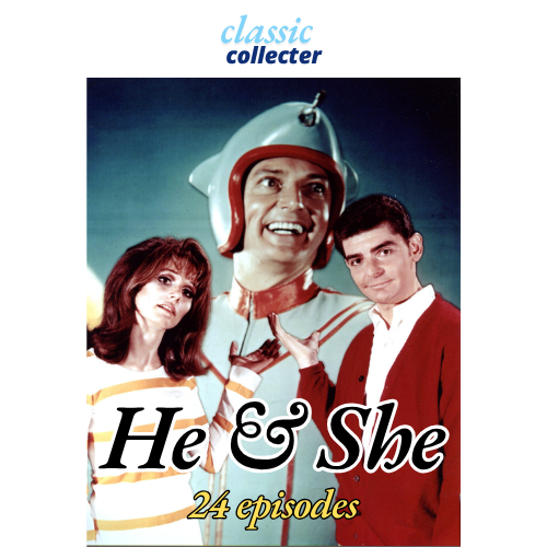 He & She 1967 TV Series DVD – 24 Episodes – Classic Comedy Richard Benjamin