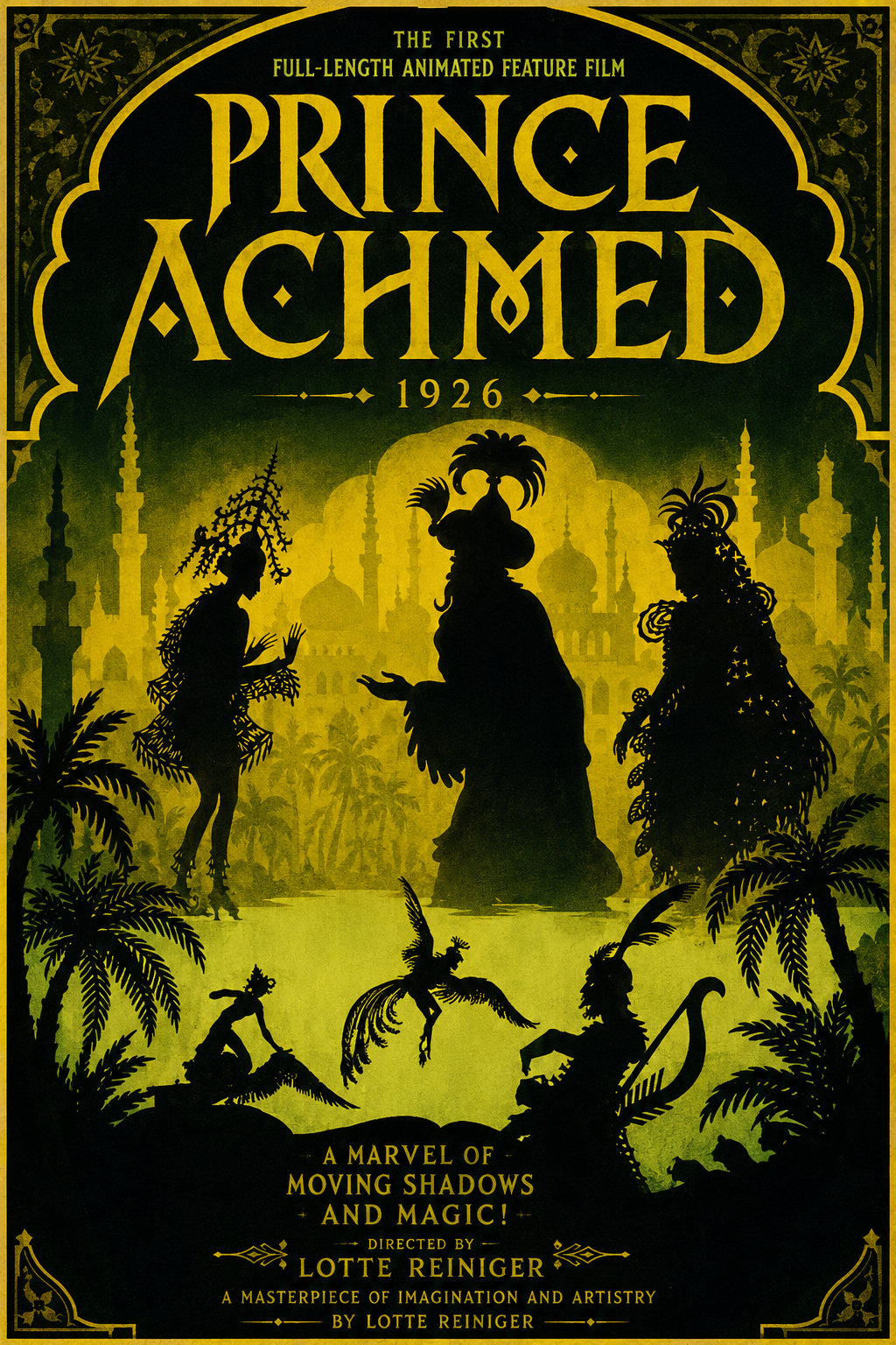 The Adventures of Prince Achmed (1926) Animated Fantasy DVD Collector Edition