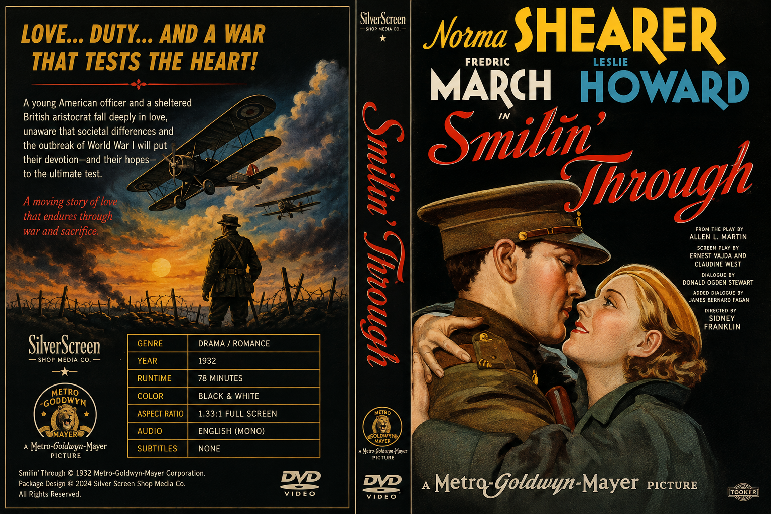 Smilin' Through (1932) Romantic Drama DVD – Collector's Edition
