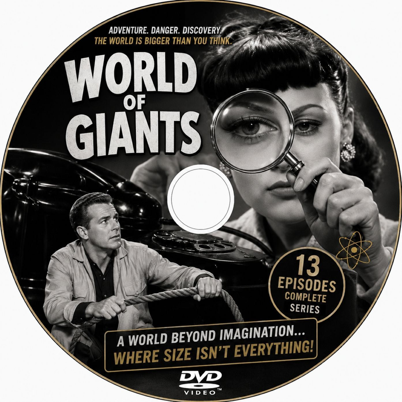 World of Giants 1959 TV Series DVD 13 Episodes Sci-Fi Collector Edition
