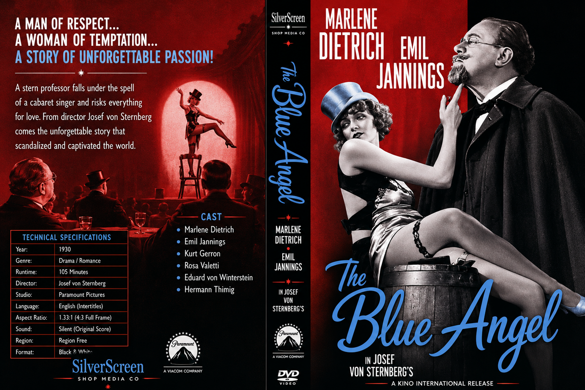 The Blue Angel (1930) Pre-Code Musical Drama DVD Collector Edition