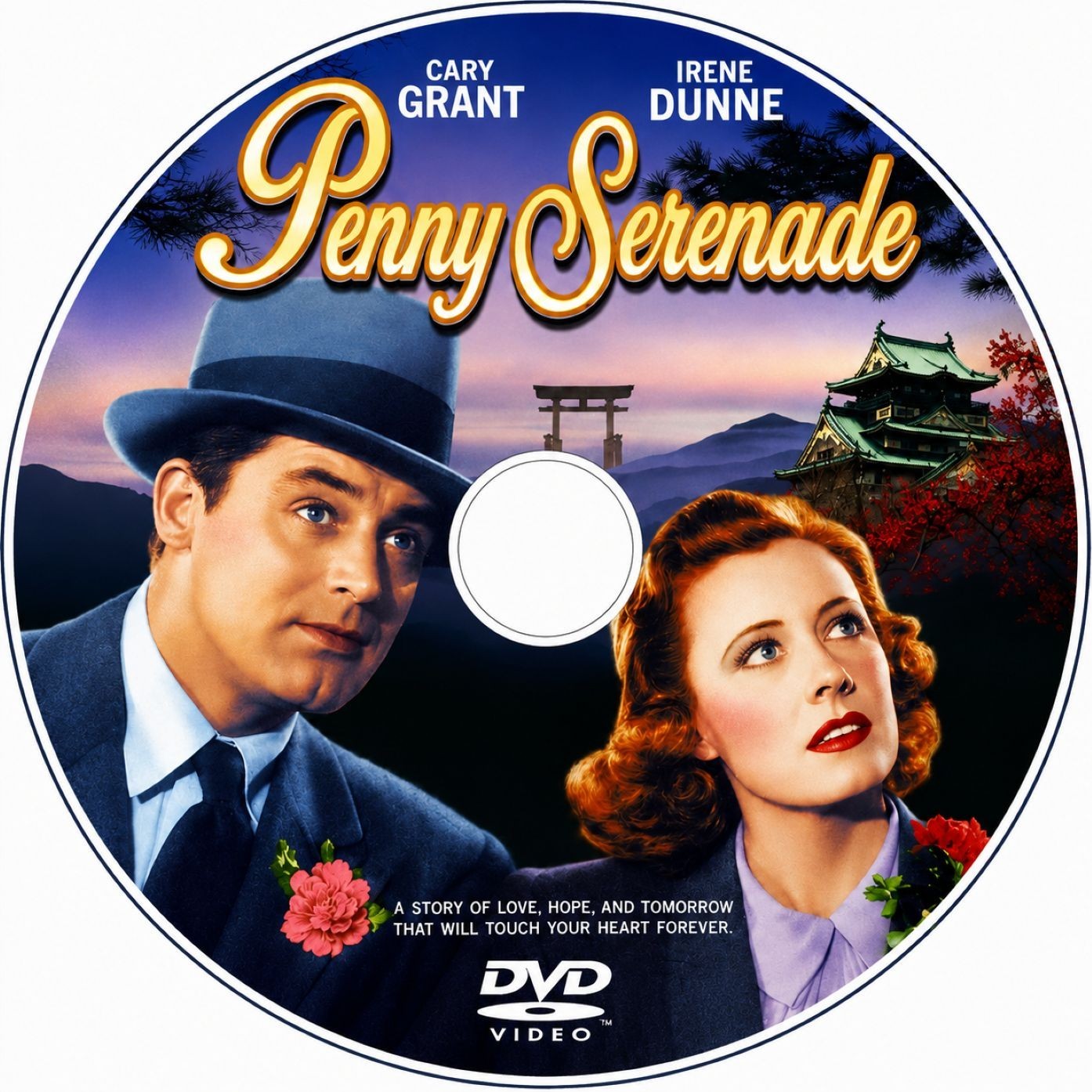 Penny Serenade 1941 Classic Drama Romance DVD With Cover Art