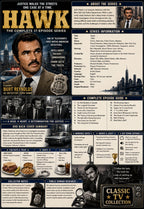 Hawk (1966) Classic TV Series DVD – Complete 17 Episodes Collector's Edition
