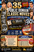 35 Public Domain Classic Movies Collection on USB – Collector Edition