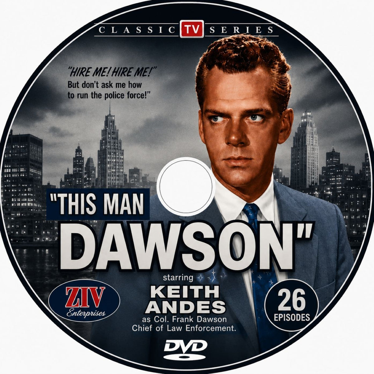 This Man Dawson (1959) Classic Military Police Tv - Collector DVD – 26 Episodes