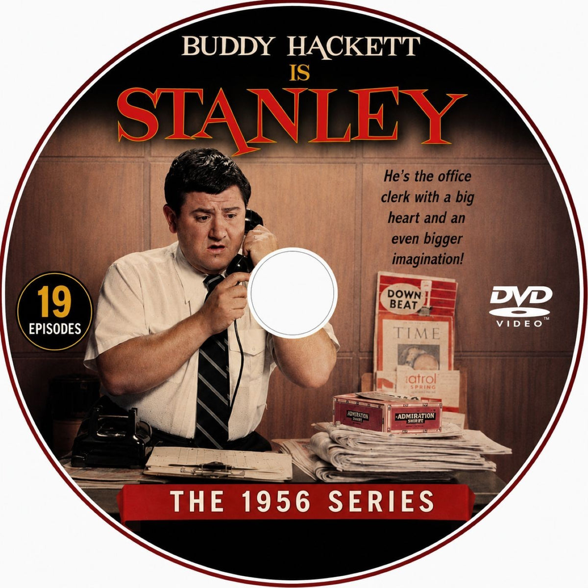 Stanley 1956 TV Series DVD – 19 Episodes – Classic Comedy Buddy Hackett
