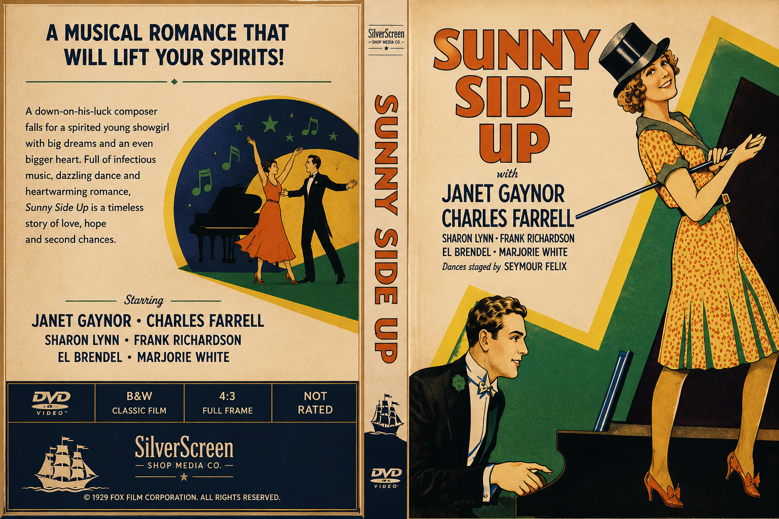 Sunny Side Up (1929) Musical Comedy DVD Collector Edition