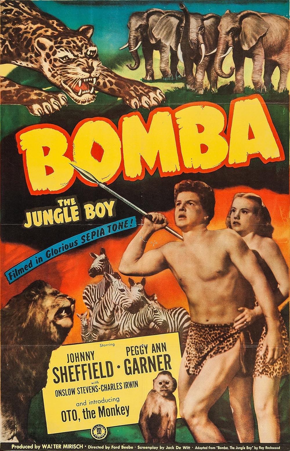 Bomba The Jungle Boy 7 Movie Collection DVD Johnny Sheffield Classic