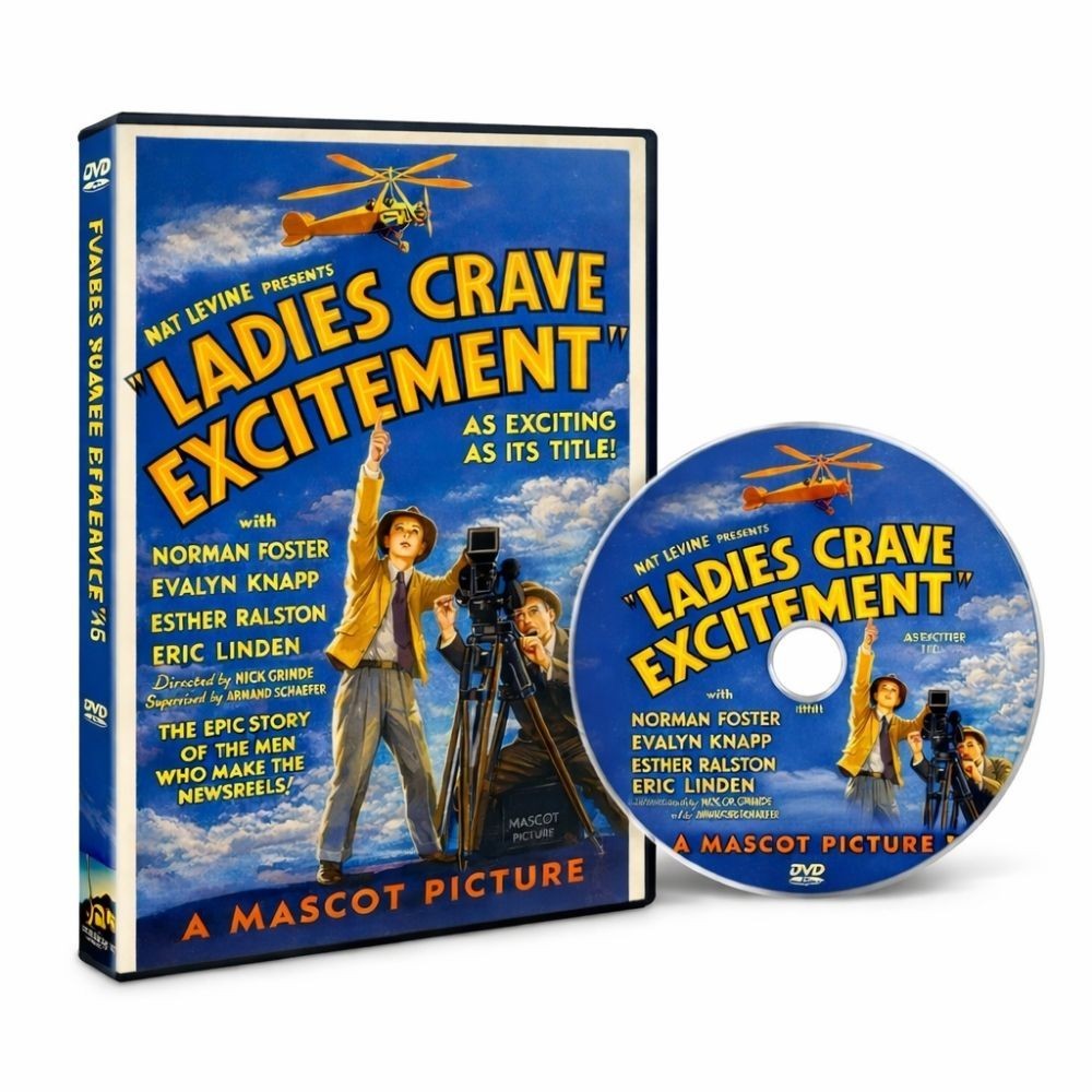 Ladies Crave Excitement (1935) Crime Drama DVD Collector Edition