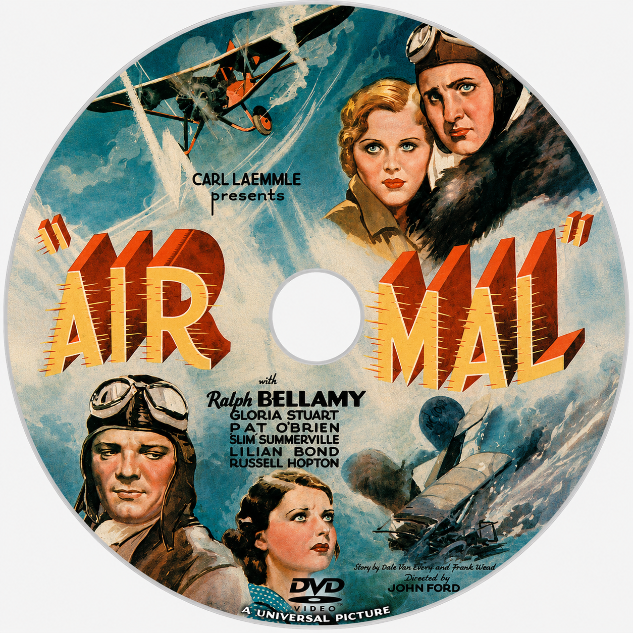 Air Mail (1932) Pre-Code Aviation Drama DVD Collector Edition