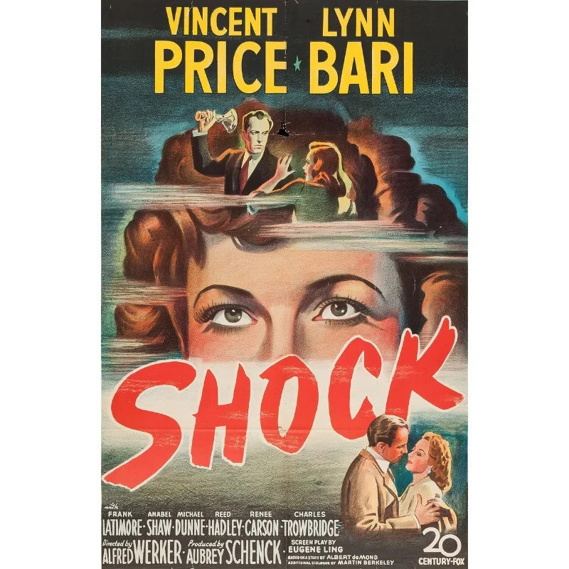 Shock (1946) Vincent Price Film Noir Thriller DVD Collector Edition