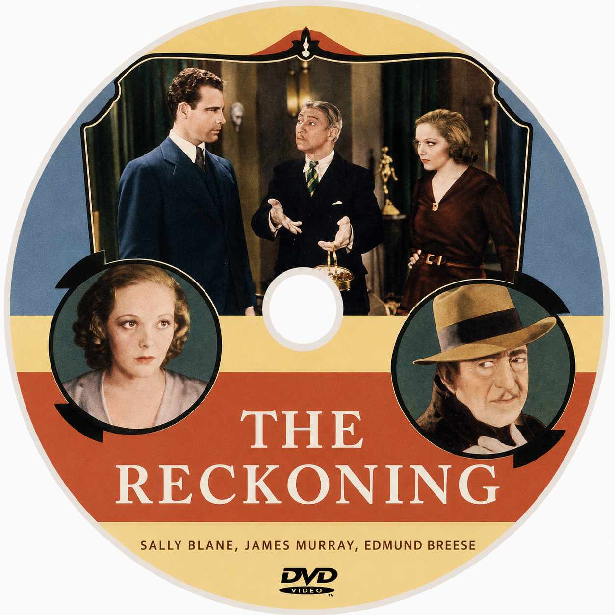 The Reckoning (1932) Pre-Code Crime Drama DVD Collector Edition