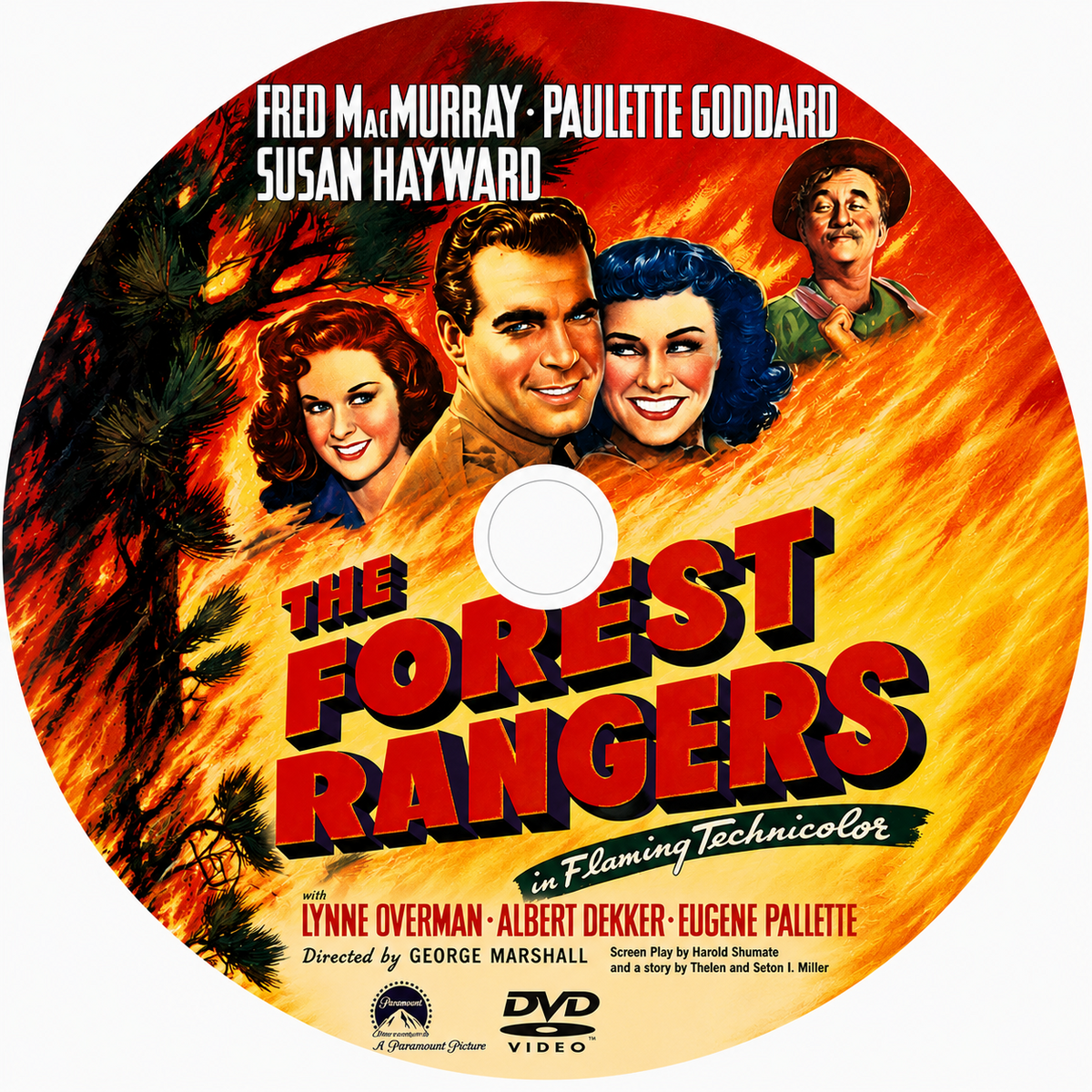 The Forest Rangers (1942) Classic Adventure Drama DVD Collector Edition