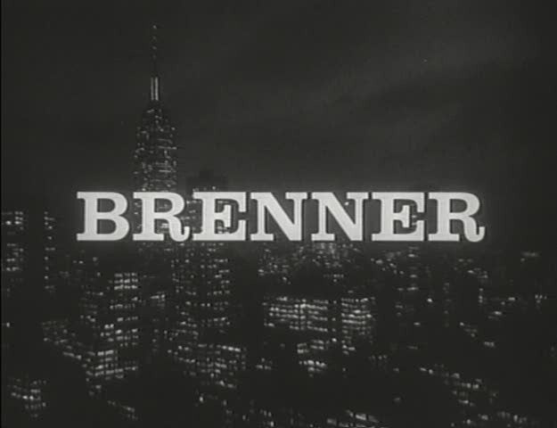 Brenner (1959) *Rare* Classic Tv James Brodrick Sidney Portier DVD 14 Episodes
