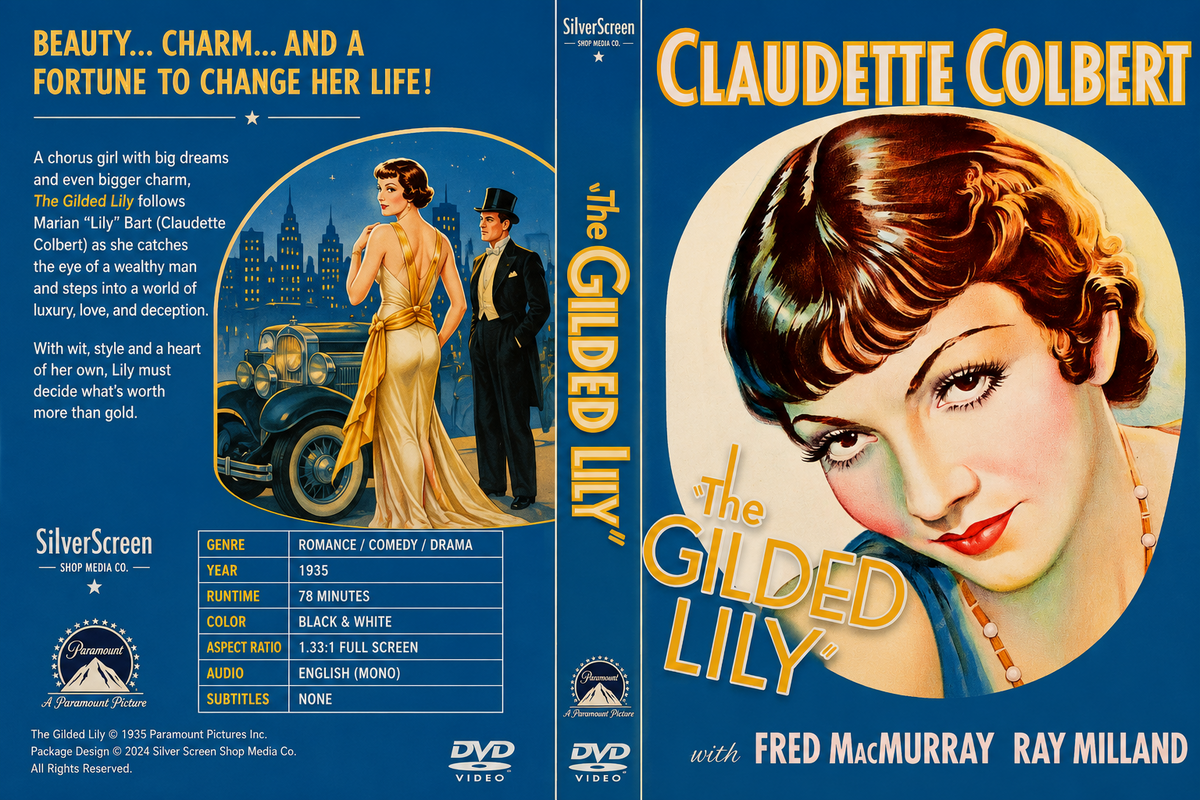 The Gilded Lily (1935) Romantic Comedy DVD Collector Edition