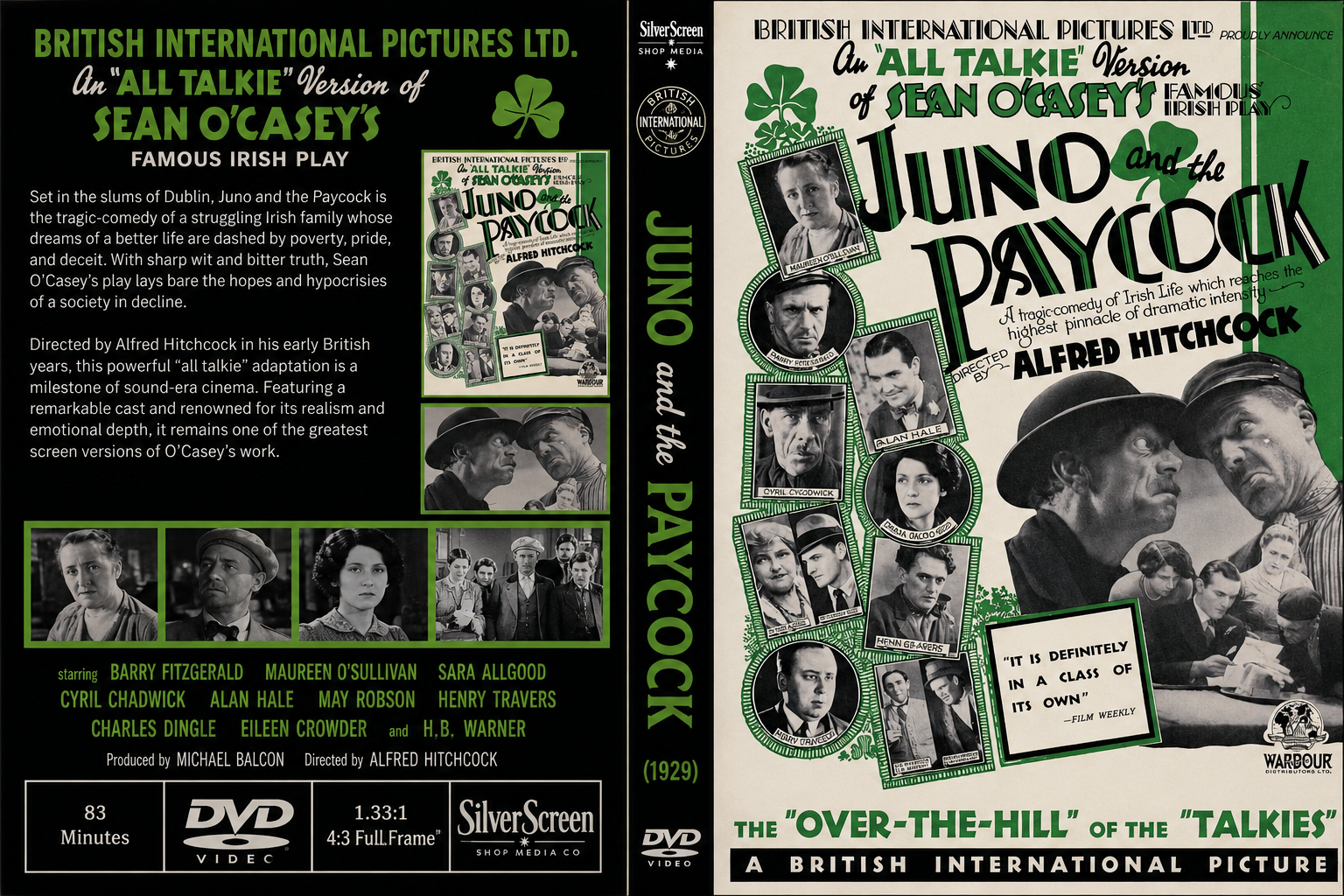 Juno and the Paycock (1930) Drama DVD Collector Edition
