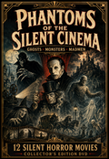 Silent Horror 12 Movie DVD Collection Ghosts Monsters Madmen Halloween Classics