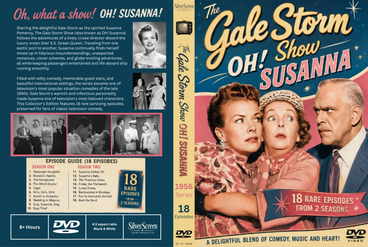 The Gale Storm Show: Oh! Susanna (1956) Classic TV Series DVD – 18 Rare Episodes