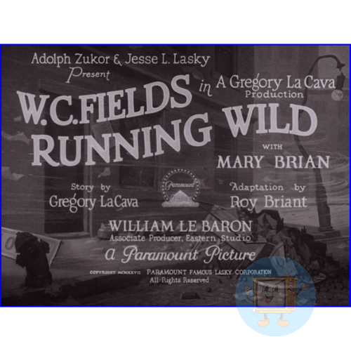 Running Wild (1927) – W.C. Fields Silent Comedy on DVD