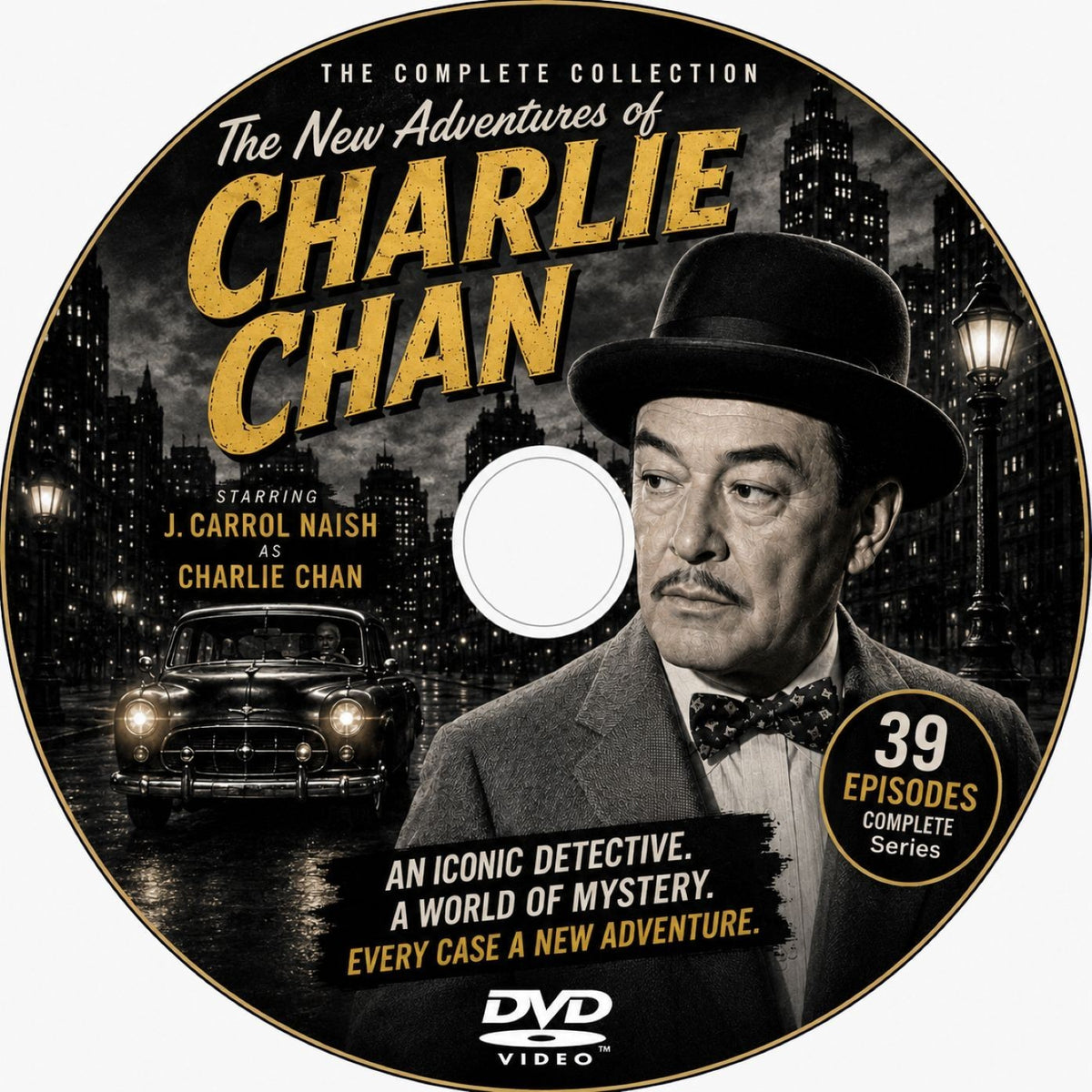 The New Adventures of Charlie Chan (1957) Classic TV Series DVD – 39 Episodes